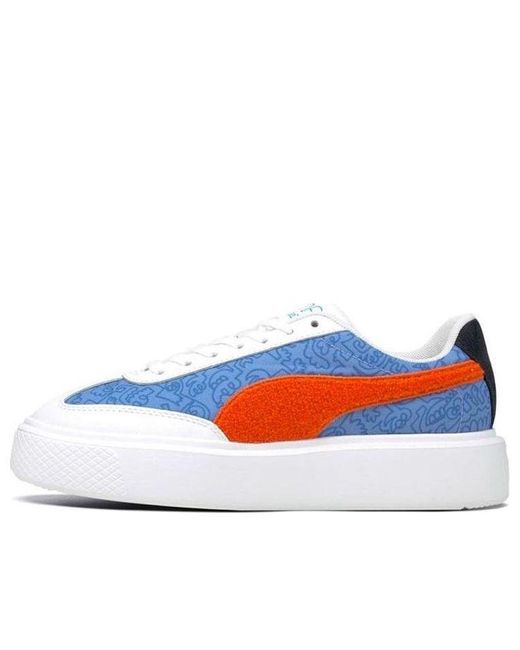 PUMA Blue (Wmns) Mr. Doodle X Oslo Maja 'Ultramarine American Beauty'