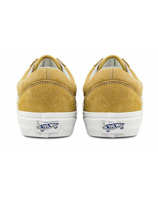 Mustard yellow old skool vans deals