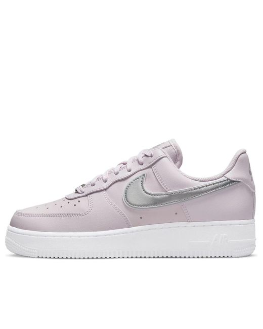Nike White (Wmns) Air Force 1 '07 Essential 'Venice Metallic'