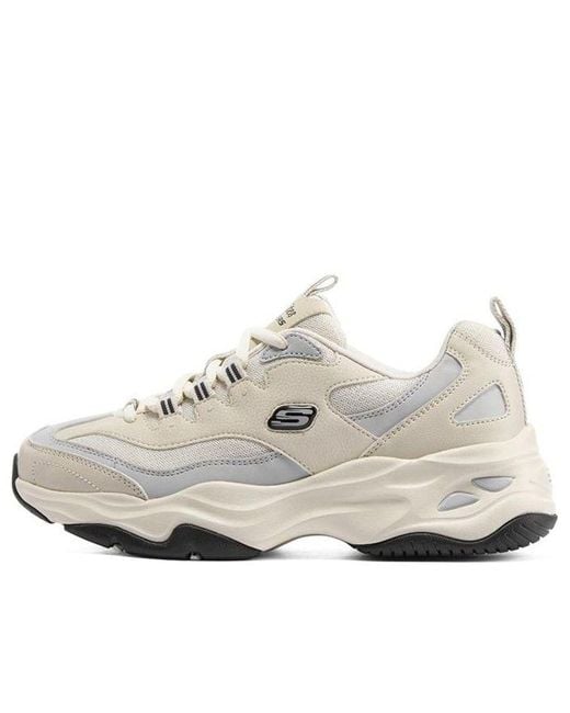 Skechers White (Wmns) D'Lites 4.0