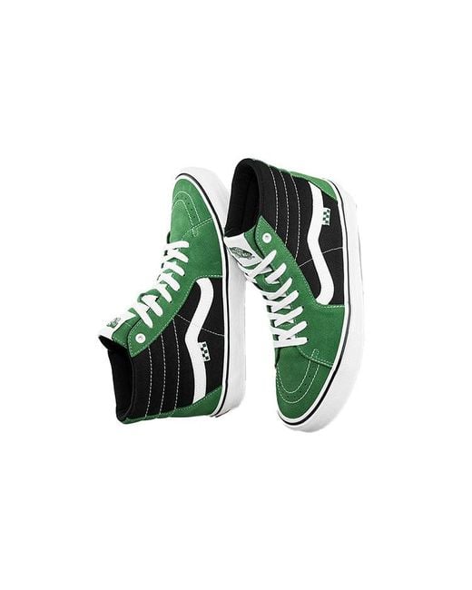 Vans Green Sk8-Hi 'Juniper' for men