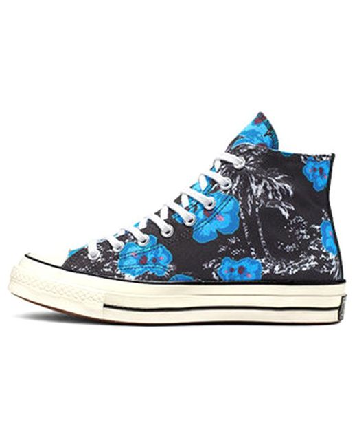 Converse Blue Chuck 70 High 'Paradise Floral' for men