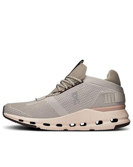 On Shoes Brown (Wmns) Cloudnova 'Pearl Shell'