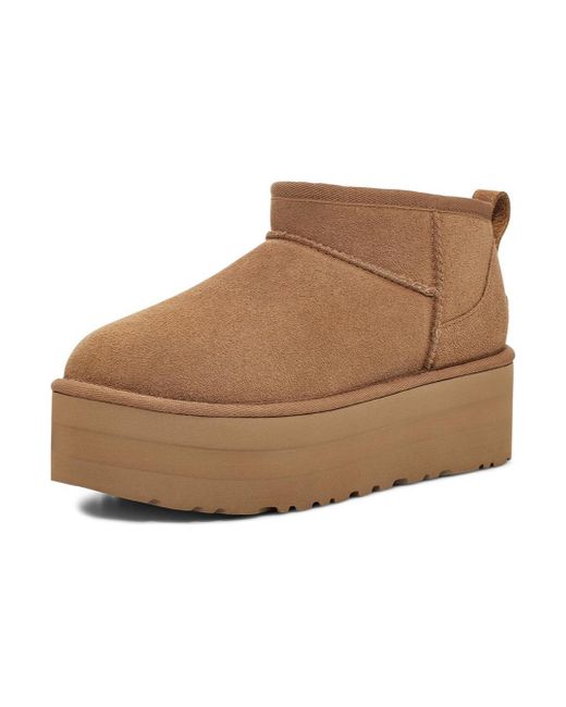 Ugg Brown (Wmns) Classic Ultra Mini Platform 'Chestnut'
