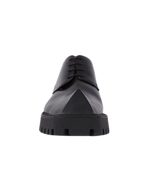Balenciaga Black Derbies Derby Shoes for men