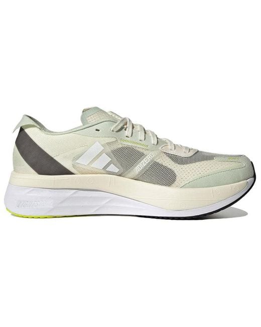 Adidas White Adizero Boston 11 Shanghai Marathon for men