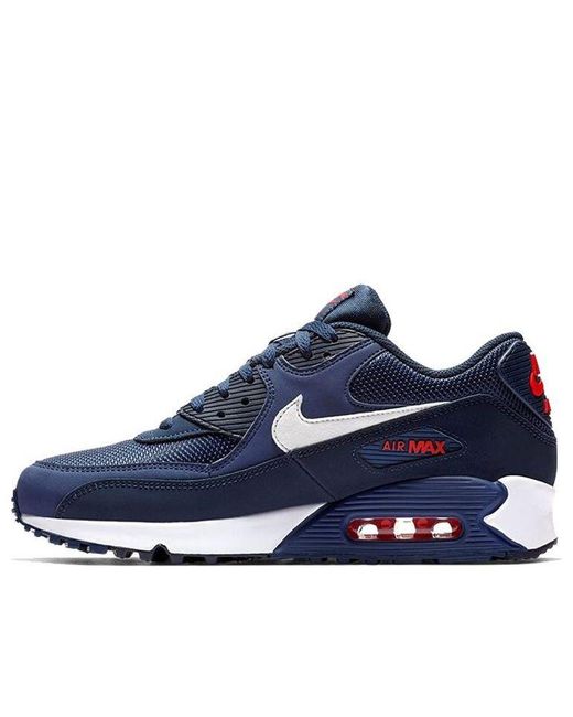 navy blue air max 90s