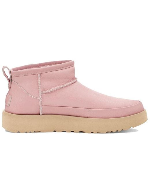 Ugg Pink (Wmns) Classic Sugar Ultra Mini