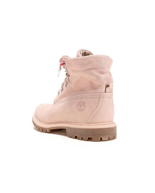 Timberland Pink (Wmns) 6 Inch Tagged Boots 'Pale'
