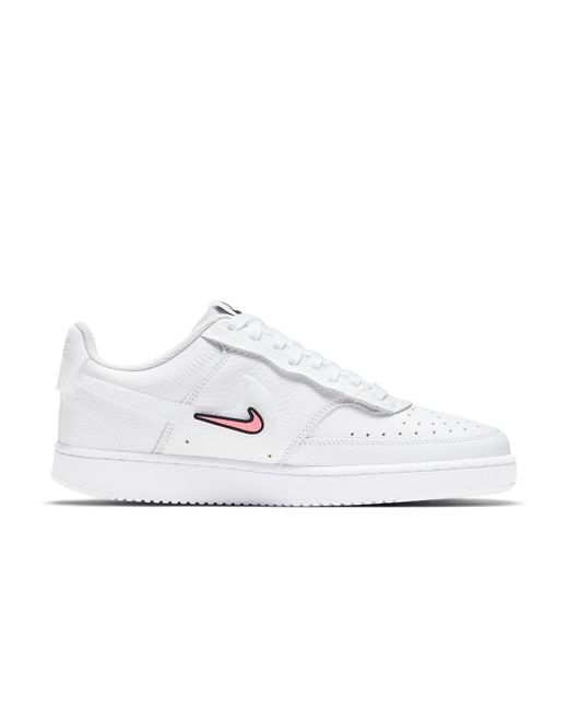 Nike White (Wmns) Court Vision Low 'Valentine's Day