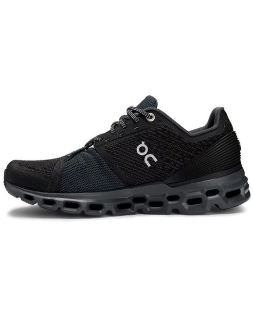 On Shoes Black (Wmns) Cloudstratus Shadow'