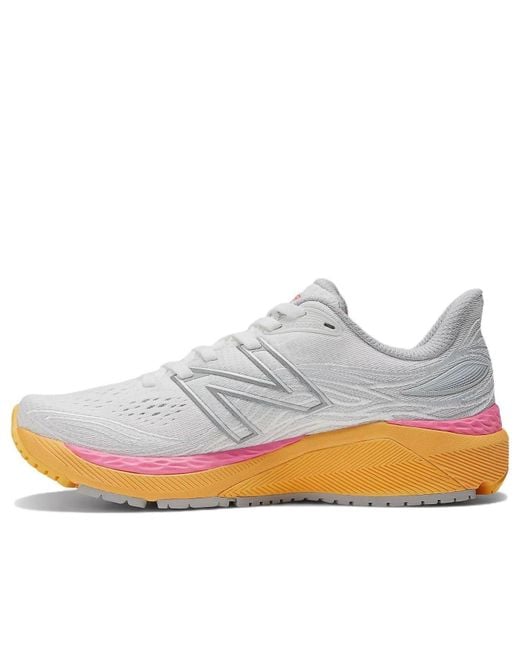 New Balance White Mens Fresh Foam X 860 V12 Running Shoe