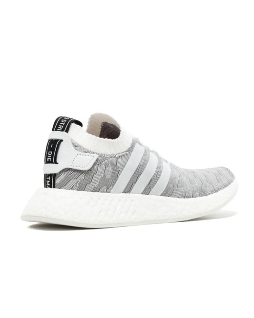 Adidas White (Wmns) Nmd_R2 Primeknit