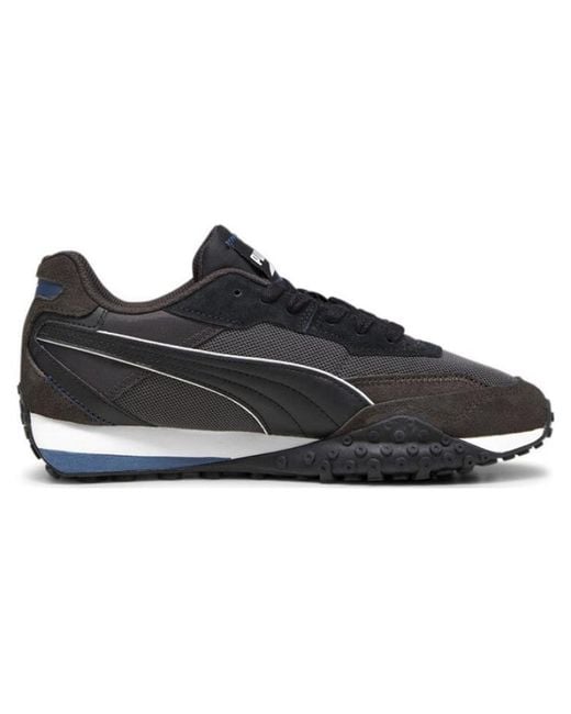 PUMA Black Blktop Rider Pop 'Dark Coal' for men