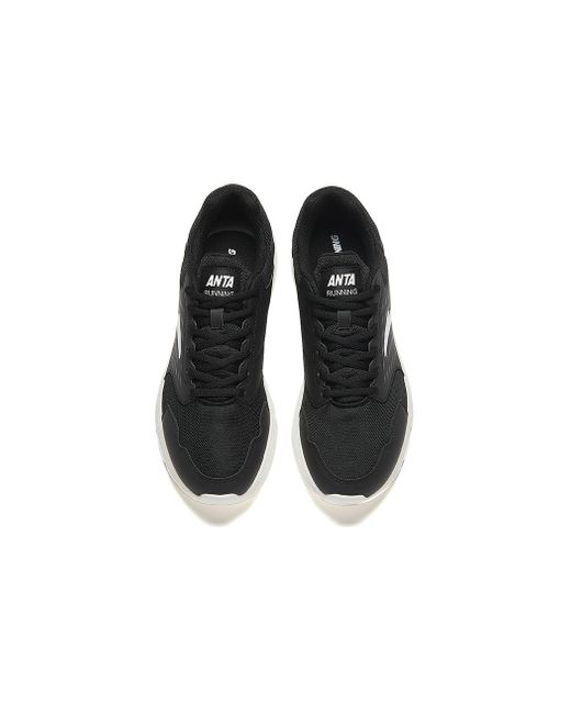 Anta Black Running Series Sneakers for men