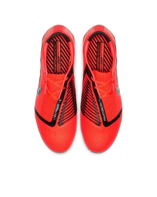 Nike Red Phantom Venom Elite Fg 'Bright Crimson' for men