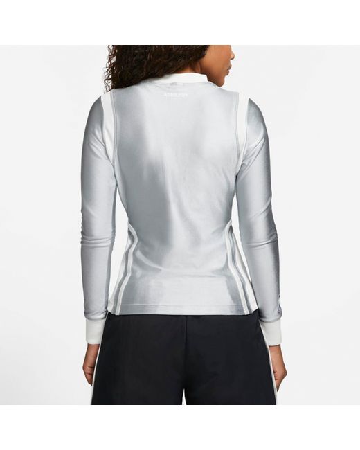 Nike Gray (Wmns) X Ambush Nba Nets Top 'Light Smoke'