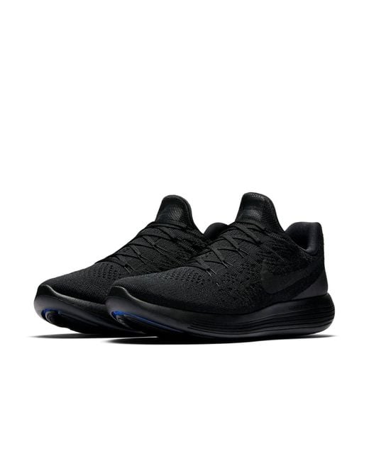 Nike Black Lunarepic Low Flyknit 2 for men