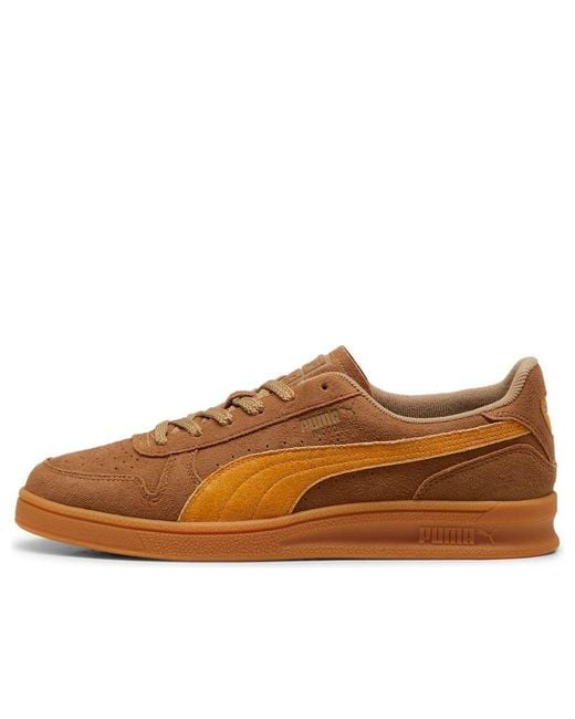 PUMA Brown Indoor R Suede 'Chocolate Chip Sport' for men