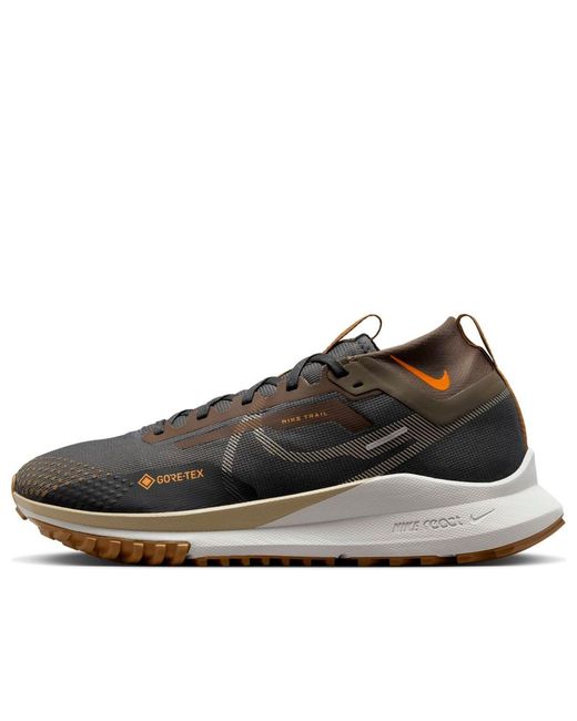 Nike Brown React Pegasus Trail 4 Gtx 'Anthracite Ale' for men