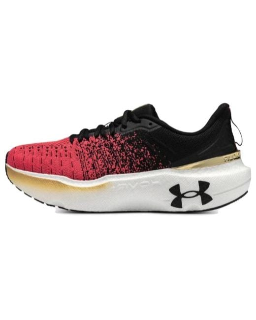Under Armour Red Infinite Elite Running Shoes for men