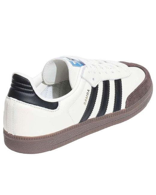 Adidas White Samba Og Gum' for men