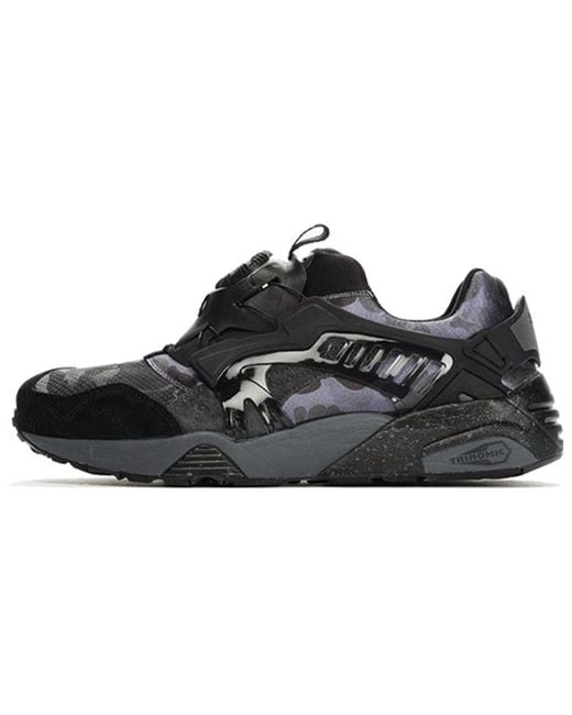 PUMA Black A Bathing Ape X Disc Blaze Camo' for men