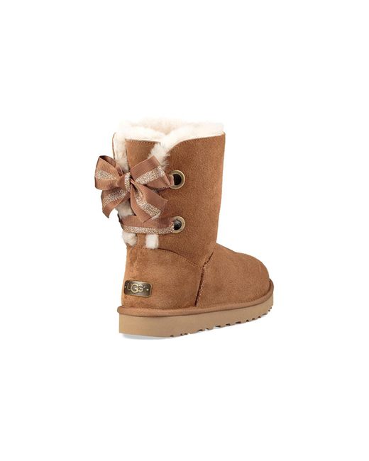 Ugg Brown (Wmns) Customizable Bailey Bow Short