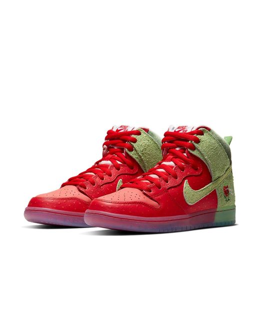 Nike Red Sb Dunk High 'Strawberry Cough' for men