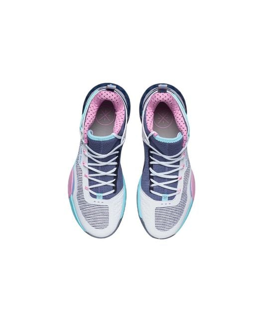 Li-ning Blue All Day 6 V2 Milky' for men