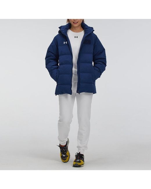 Under Armour Blue Training Sports Down Jacket for men