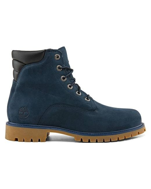 Timberland Blue Alburn 6 Inch Waterproof Boot Nubuck' for men