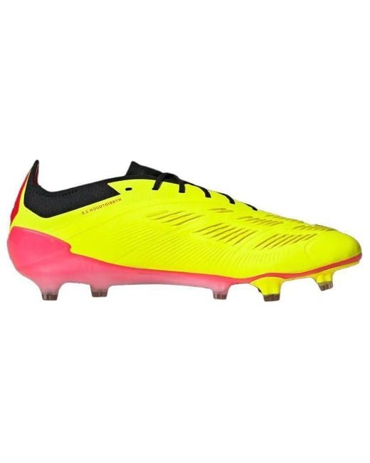 Adidas Yellow Predator 24 Elite Low Fg 'Energy Citrus Pack' for men