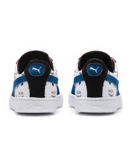 PUMA Blue Mcm X Suede Classic 'Mcm' for men