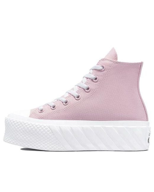Converse Purple (Wmns) Chuck Taylor All Star Lift 2X High 'Himalayan Salt'