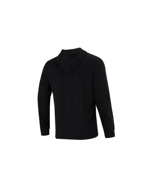PUMA Black Ac Milan Football Pullover Hoodie for men