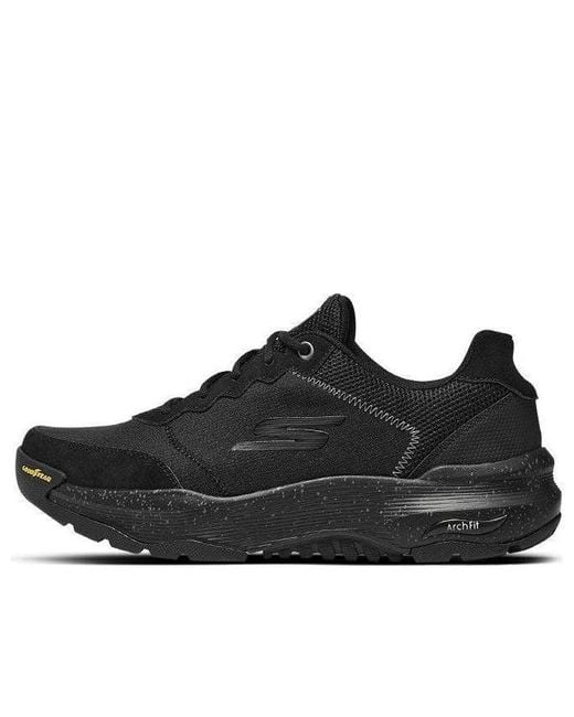 Skechers Black Go Walk Arch Fit Outdoor 'Core' for men