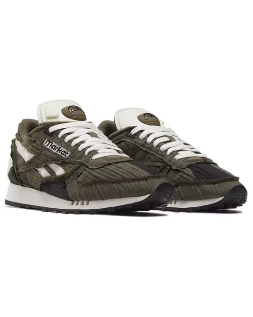Reebok Black Market X Classic Leather Pump 'Army' for men