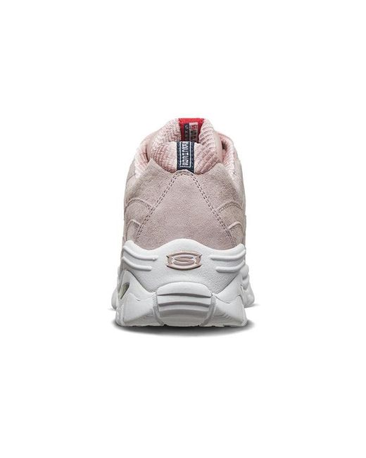 Skechers White (Wmns) Energy Low-Top Running Shoes 'Pale'