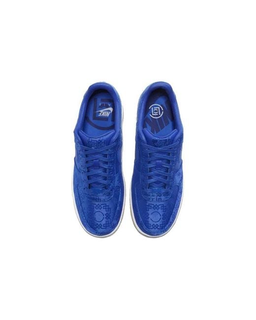 Nike Blue X Clot Air Force 1 Prm 'Royal Silk' for men