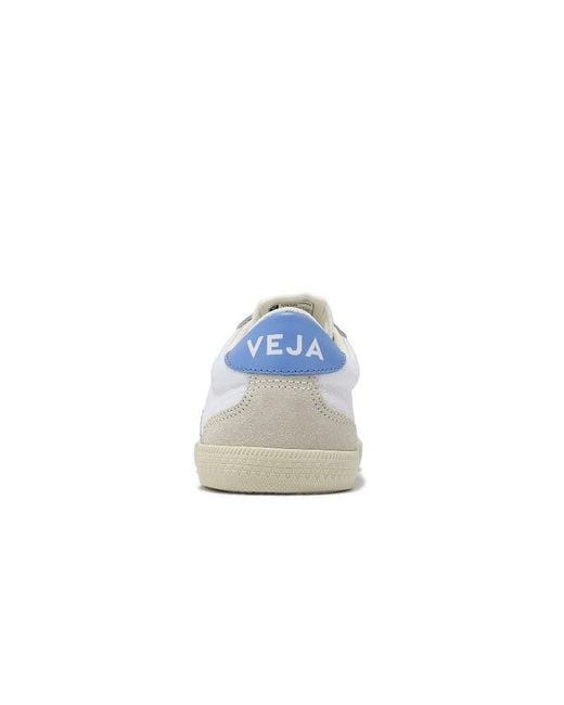 Veja White (Wmns) Volley Canvas Aqua'