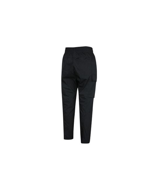 Nike Black Sportswear Casual Cargo Big Pocket Breathable Long Pants for men