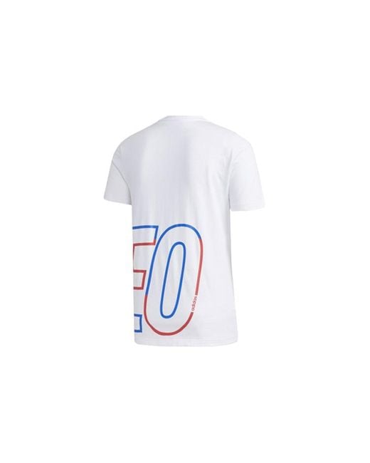 Adidas White Neo Casual T-Shirt for men