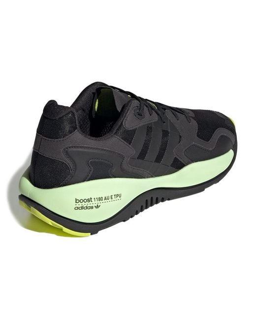 Adidas Blue Zx Alkyne Semi Solar' for men