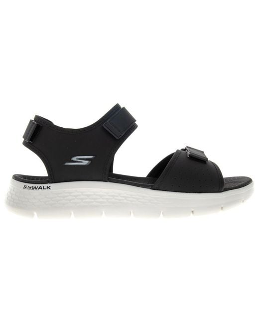 Skechers Black Go Walk Flex Sandal for men