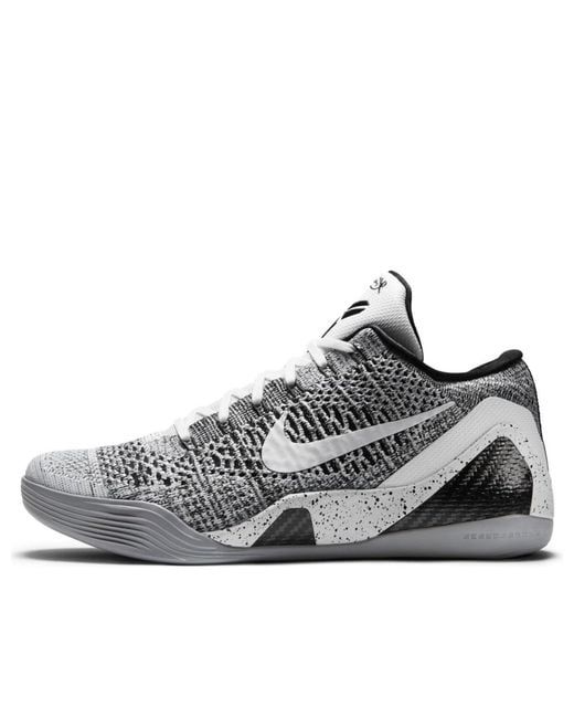 Nike Gray Kobe 9 Elite Low 'Beethoven' for men