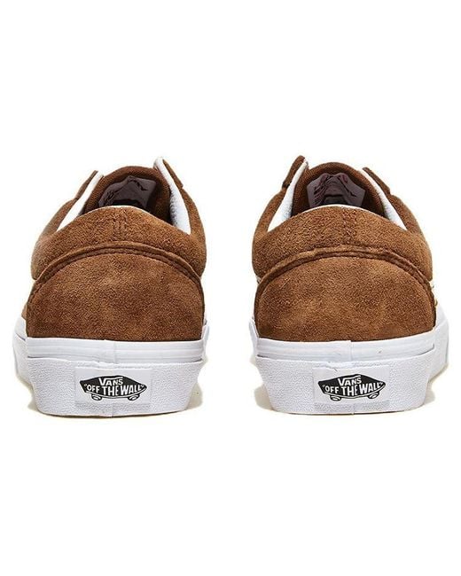 Vans Brown Old Skool 'Pig Suede for men