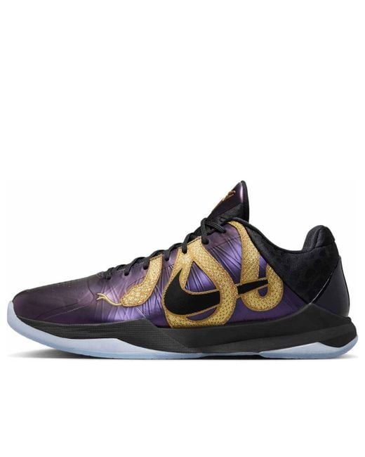 Nike Blue Kobe 5 Protro 'Year Of The Mamba Eggplant' Ib4481-500 for men