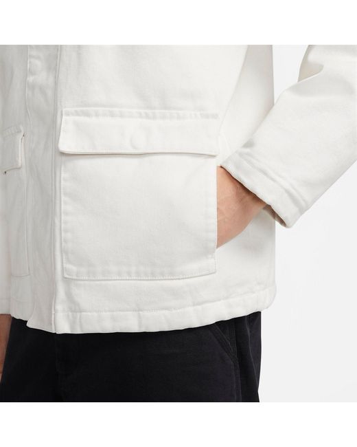 Nike White Life Filled Work Jacket for men