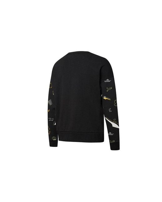 PUMA (Wmns) Formstripe Aop Crewneck Round-Neck Sweatshirtblack